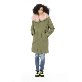 Armee Baumwoll-Parka für Damen
