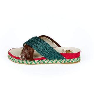 Sandalia multicolor para mujer Dankalia