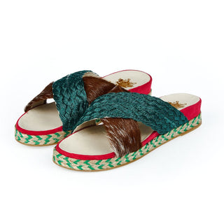 Sandalia multicolor para mujer Dankalia