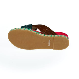 Sandalia multicolor para mujer Dankalia
