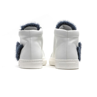 White Leather Women's Sneaker