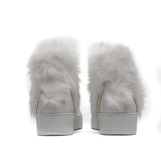 White Leather Women's Sneaker