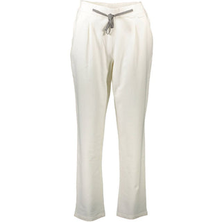 Weiße Baumwollhose für Damen