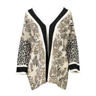 Beige Acryl Damen Pullover