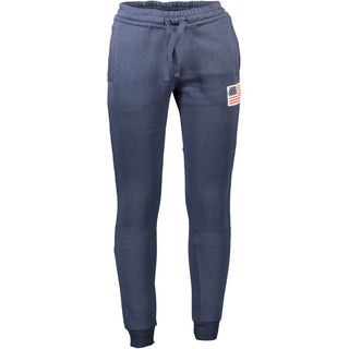 Blaue Baumwoll-Herrenhose