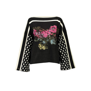 Nero Acryl-Damenpullover