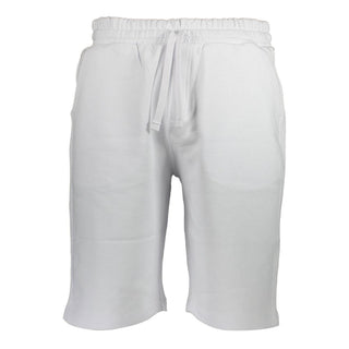 Pantalones deportivos de algodón blanco para hombre