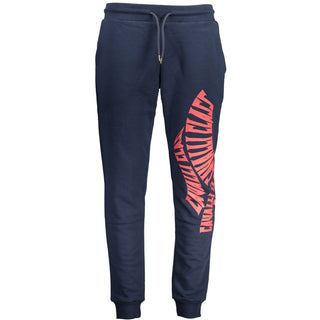 Blaue Baumwoll-Herren-Jogginghose