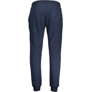 Blaue Baumwoll-Herren-Jogginghose