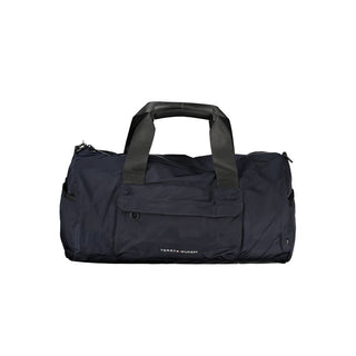 Blaue Polyester-Herrentasche mit verstellbarem Schulterriemen