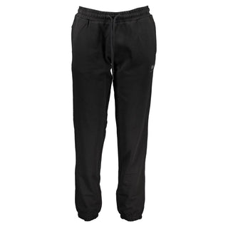Schwarze Damen-Jogginghose aus Baumwolle