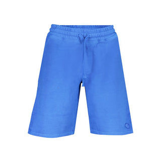 Pantalones deportivos de algodón azul para hombre