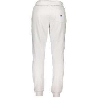 Pantalón deportivo de algodón blanco para hombre
