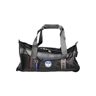 Bolsa de viaje de poliéster negra para hombre