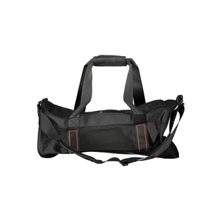 Bolsa de viaje de poliéster negra para hombre