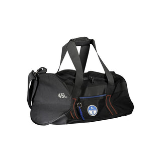 Bolsa de viaje de poliéster negra para hombre