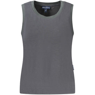 Black Modal Women Tank Top