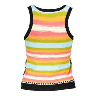 Schwarzes Viskose-Damen-Tanktop