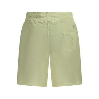 Pantalón de chándal de algodón verde para hombre