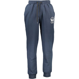 Blaue Baumwoll-Herren-Jogginghose