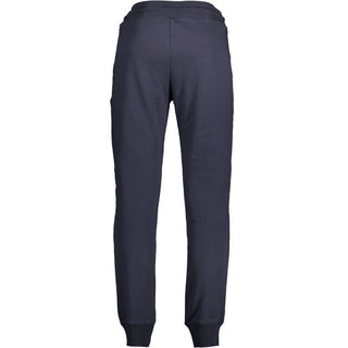 Pantalones deportivos de algodón azul para hombre
