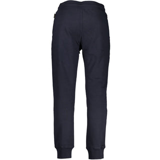 Pantalones deportivos de algodón azul para hombre