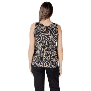 Zweifarbige Viskose-Tanktops
