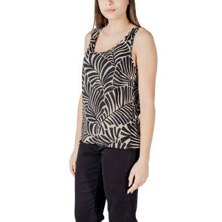 Zweifarbige Viskose-Tanktops