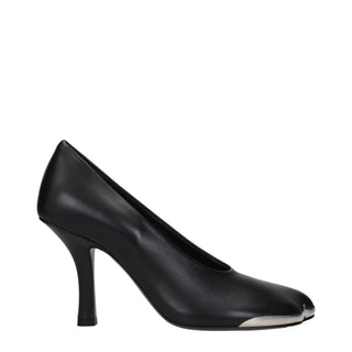 Schwarze Lackleder-High-Heel-Pumps