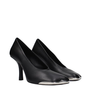 Schwarze Lackleder-High-Heel-Pumps
