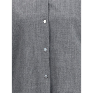 Camisa gris de lana Oves Aries
