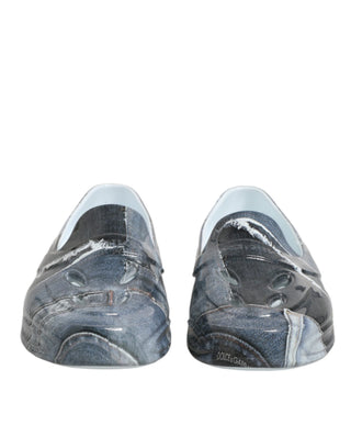 Mehrfarbige Gummi-Herren-Halbschuhe