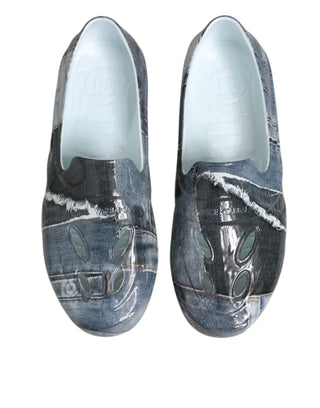 Mehrfarbige Gummi-Herren-Halbschuhe