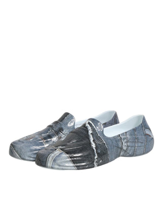 Mehrfarbige Gummi-Herren-Halbschuhe