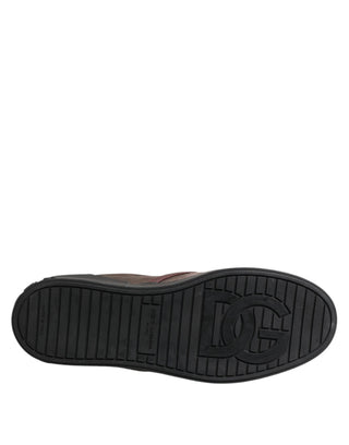 Mehrfarbige Baumwolle Low Top Slip On Herren-Sneaker Schuhe
