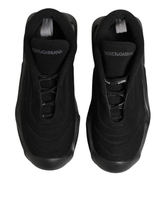 Zapatillas bajas para hombre negras con cordones y diseño Wave  