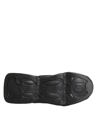 Zapatillas bajas para hombre negras con cordones y diseño Wave  