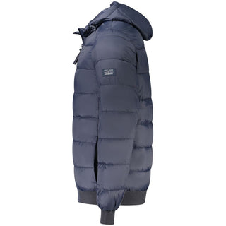 Blaue Polyamidjacken & -mäntel