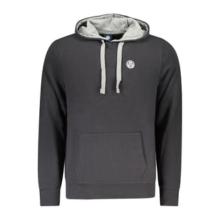 Schwarzes Baumwoll-Sweatshirt für Herren