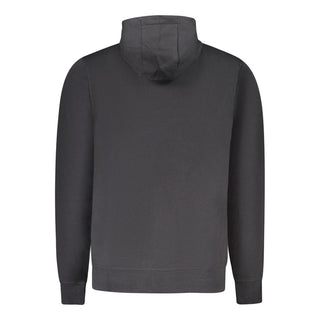 Schwarzes Baumwoll-Sweatshirt für Herren