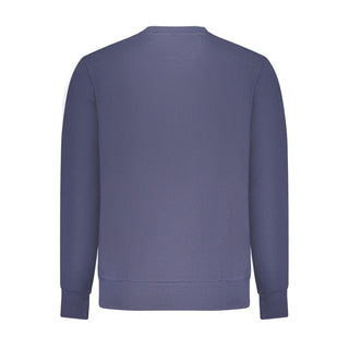 Blaues Baumwoll-Sweatshirt für Herren