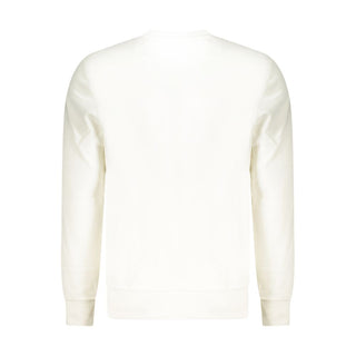 Weißes Herren-Sweatshirt aus Baumwolle