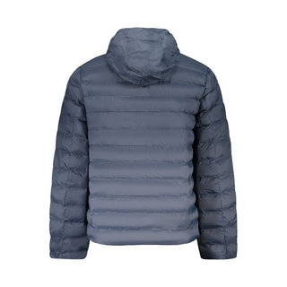 Chaqueta de poliamida azul para hombre