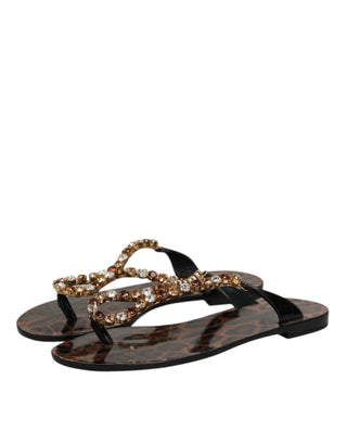 Schwarze Kristallsandalen Badeschuhe