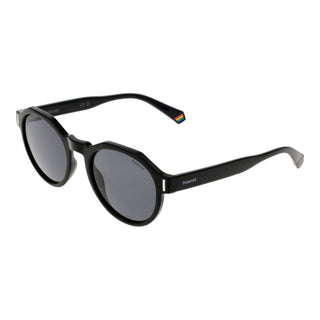 Schwarze Sonnenbrille aus Polycarbonat