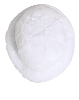 Weißer Modacryl-Fell-Eimer-Herrenhut