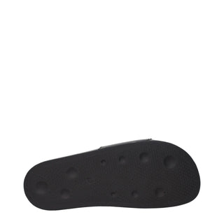 Schwarze Baumwollpantoffeln