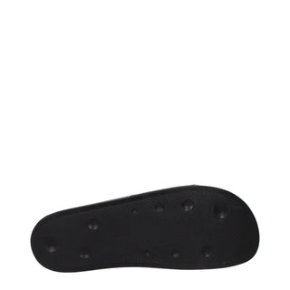 Pantuflas negras de algodón