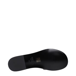 Zapatillas de cuero negras