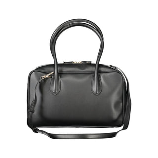 Nero Poliuretano Damenhandtasche